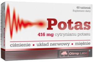 OLIMP Potas 416 mg skurcze mięśnie ciśnienie 60tab