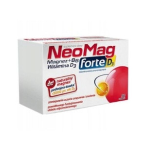 Neomag Forte D3 50t Magnez Witamina D3 2000 Wit B6