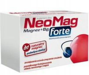 Neomag Forte Magnez+b6 Podwójna Dawka Magnezu 50ta