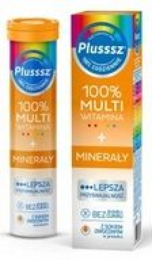 Plusssz 100% Multiwitamina+minerały Musujące