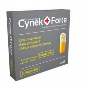 Lek-Am Cynek+ Forte 20 kaps