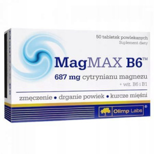 OLIMP MAGMAX B6 B6 50 tabl 687mg CYTRYNIAN skurcze