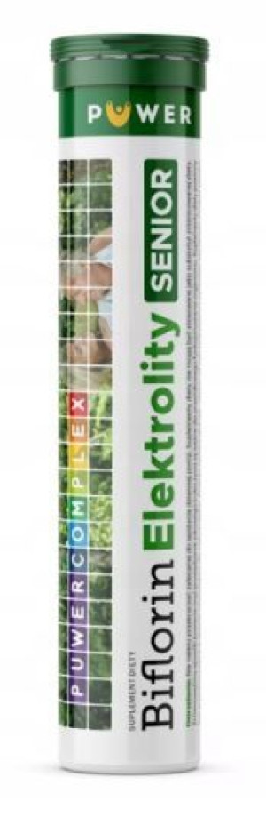 PUWER Biflorin elektrolity SENIOR tab mus 20 szt.