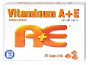 Vitaminum A + E (2500j.m + 100mg) 30 kapsułek