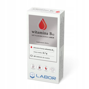 WitaminaB12 Metylokobalamina *60 tabl.d/ssania