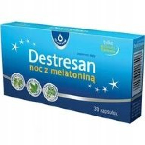 Destresan Noc z melatoniną x 30 kaps. NA SEN