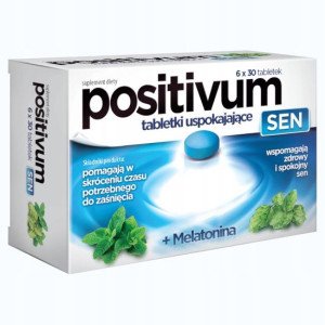 Positivum Sen + MELATONINA na uspokojenie 180tabl.