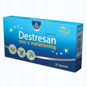 Destresan Noc z melatoniną na dobry sen 30 kaps.