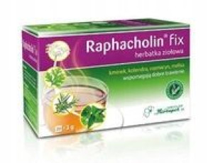 Raphacholin Fix 20 x 3g Herbata Herbapol Wrocław