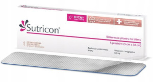 PLASTRY na BLIZNY Sutricon 10cmx3cm 5 szt.