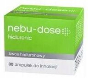 Nebu-Dose Hialuronic 30szt .Ampułki do inhalacji