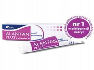ALANTAN Plus Maść Ochronna Witamina A 35g