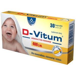 D-Vitum 400 j.m. x 30 kaps twist off