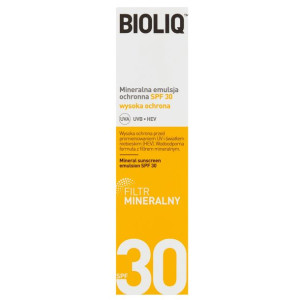 BIOLIQ Mineralna emulsja ochronna SPF 30 30ml