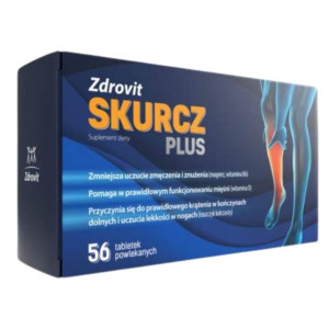 ZDROVIT Skurcz Plus tabletki powlekane, 56 szt.