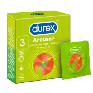 DUREX Prezerwatywy Arouser 3szt