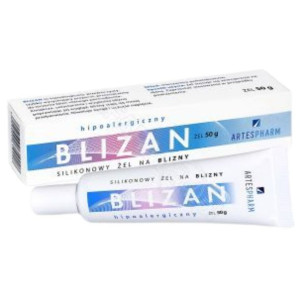 BLIZAN Hipoalergiczny Żel Silikonowy na Blizny 50g