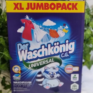 Universal Proszek do prania WASCHKONIG XL JUMBOPACK 6,5kg Chemia Niemiecka
