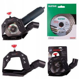PRZYSTAWKA KĄTOWA 45 ADAPTER szlifierki + TARCZA