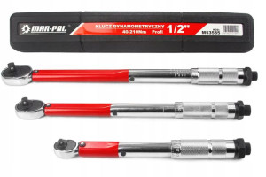 Klucz Dynamometryczny 1/2" 40 210nm Z Blokadą