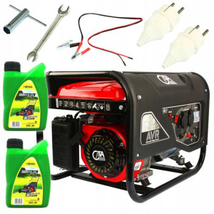 Agregat Prądotwórczy Prądu 3000w 230v + 2 Oleje