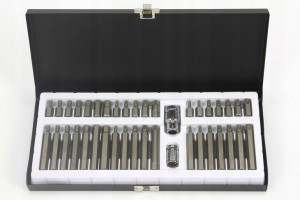 Klucze Torx Spline Imbusowe 40 El Crv Zestaw Metal