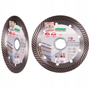 TARCZA diamentowa DO CIĘCIA płytek 125mm DISTAR