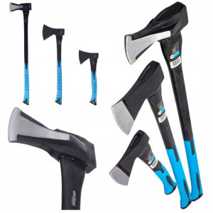 Siekiera Fiberglass Toporek Rozłupująca Zestaw X 3