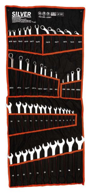 Klucze Płasko Oczkowe 6-32 Torx Zestaw Kluczy 47sz
