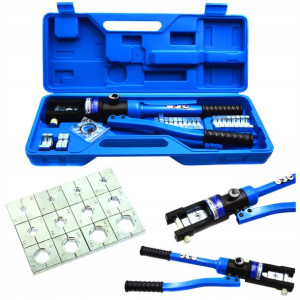 Zaciskarka Praska Do Kabli Hydrauliczna Zestaw 18t