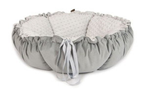 LAUREN DESIGN DAISY 35 velvet szary