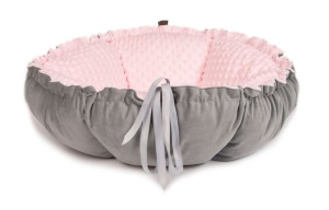 LAUREN DESIGN DAISY 35 velvet różowy