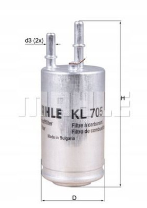 KNECHT KL 705 Filtr paliwa