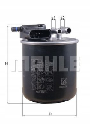 KNECHT KL 949 Filtr paliwa