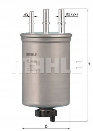KNECHT KL 446 Filtr paliwa