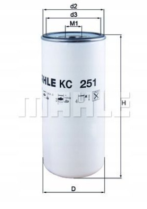 KNECHT KC 251 Filtr paliwa