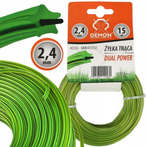 Żyłka Tnąca Do Kosy Podkaszarki Gwiazdka 2,4mm 15m