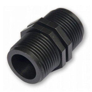 Nypel Łącznik złączka 2x GZ 1''DSA-491010L Wkrętka