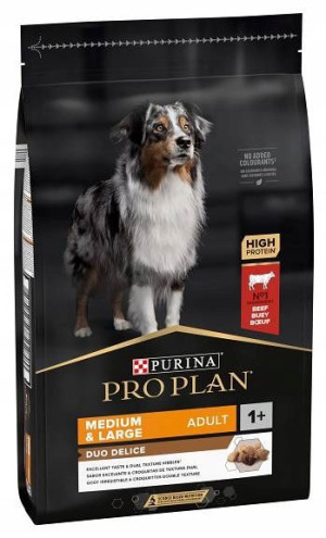 PURINA PRO PLAN Duo Delice Adult Beef Rice 10kg