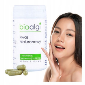 KWAS HIALURONOWY BIOALGI - skóra i stawy|80 kaps.