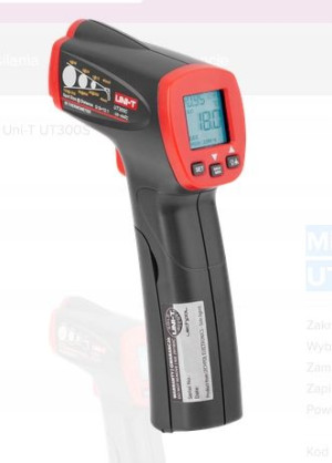 Pirometr Miernik Temperatury -32-400stopni