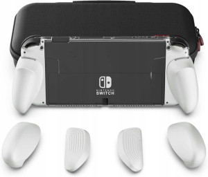 Case Do Nintendo Switch OLED z uchwytami + Futerał