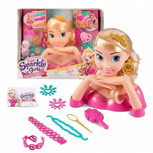 Zuru Sparkle Girlz Księżniczka Głowa Do Stylizacji