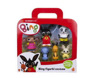 Królik Bing Zestaw Figurek Flop Sula Pola Panda