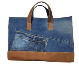 Torba dyplomatka "Wiki" jeans RR Studio