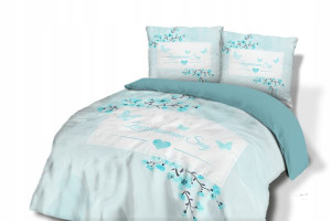 Pościel bawełniana komplet 220x200 poduszki 70x80