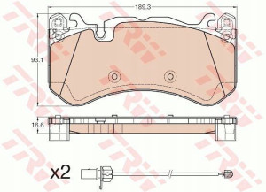 Trw Klocki Hamulcowe Audi A6 A7