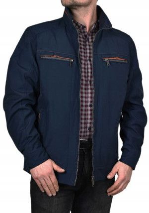 3xl-kurtka Męska Wiosenna Klasyczna Prosta Bawełna