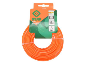 Żyłka Tnąca Do Kos I Podkaszarek 2,7 Mm 15 Mb Flo 89463 Kwadrat Z Rdzeniem