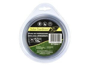 Żyłka Tnąca Do Kos I Podkaszarek 2,7 Mm 15 Mb Jg G73964-1 Kwadrat Zbrojona